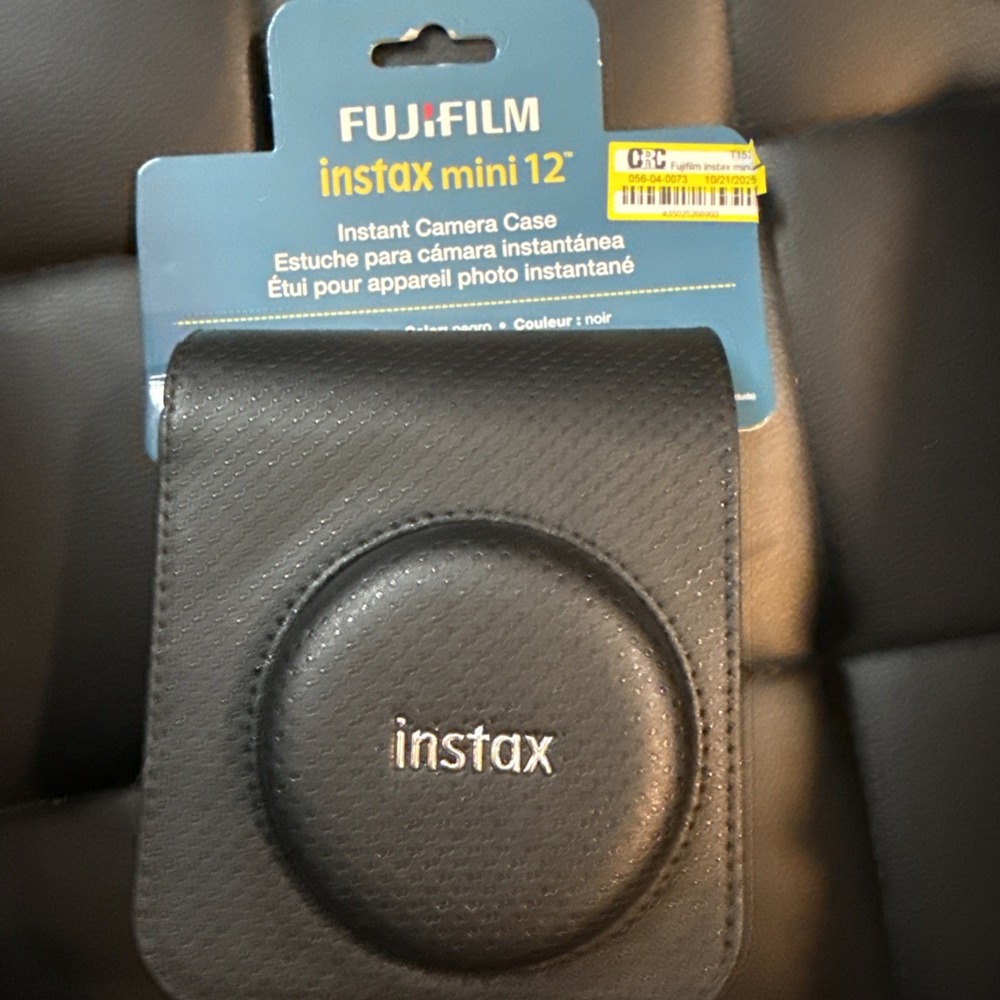 Fujifilm Instax Mini 12 Instant Camera Case Black